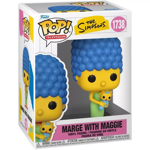 Funko Pop! Marge with Maggie #1738 The Simpsons Television Box