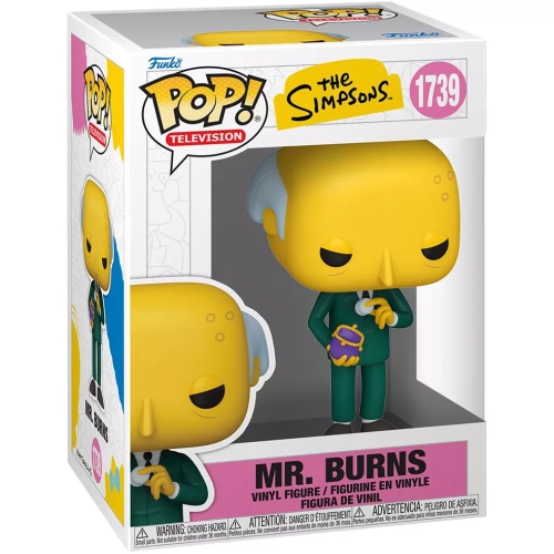 Funko Pop! Mr. Burns #1739 The Simpsons Television Box