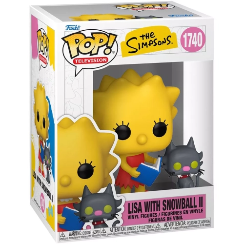 Funko Pop! Lisa with Snowball II #1740 The Simpsons Box