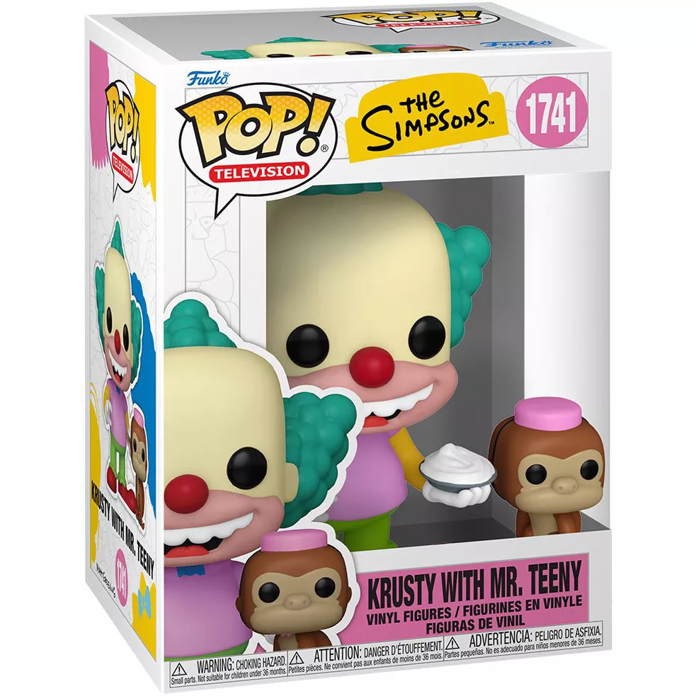 Krusty with Mr. Teeny Box