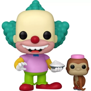 Krusty with Mr. Teeny