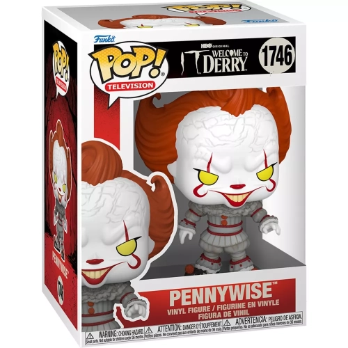 Funko Pop! Pennywise #1746 the Dancing Clown HBO Original It Welcome to Derry Box