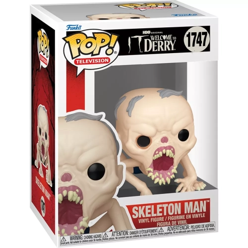 Funko Pop! Skeleton Man #1747 HBO Original It Welcome to Derry Box