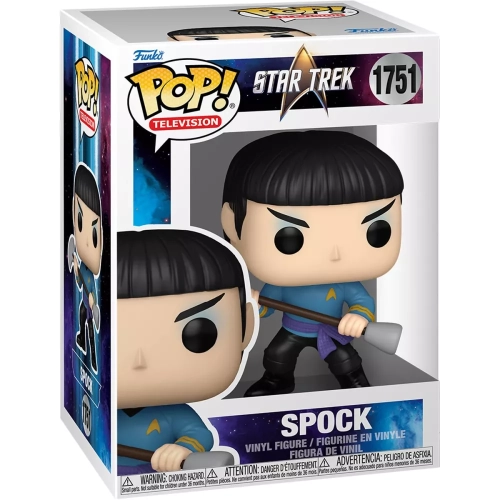 Funko Pop! Spock #1751 with Weapon Star Trek Television Box