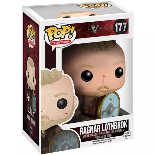 Funko Pop! Ragnar Lothbrok #177 Vikings Television Box