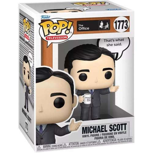 Funko Pop! Michael Scott #1773 That's what she said. Box