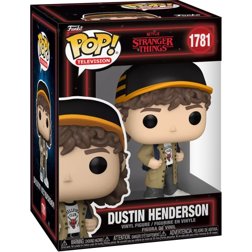 Funko Pop! Dustin Henderson #1781 Netflix Stranger Things Box