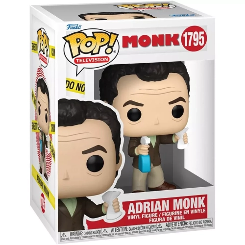 Funko Pop! Adrian Monk #1795 Television Vinyl Figure Box