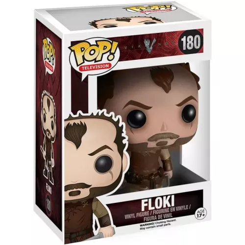 Funko Pop! Floki #180 Vikings Television Vinyl Figure Box