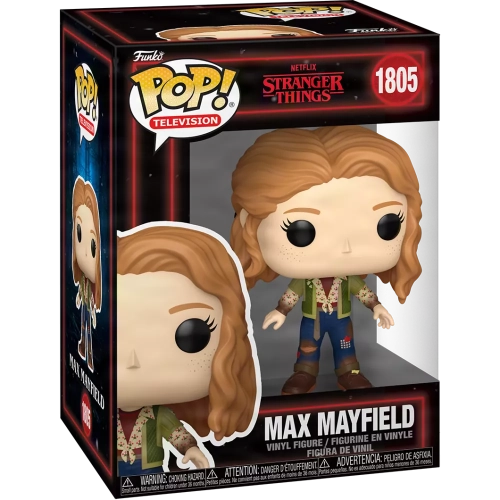 Funko Pop! Max Mayfield #1805 Netflix Stranger Things Box