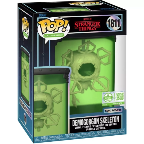 Funko Pop! Demogorgon Skeleton #1811 Netflix Stranger Things Box
