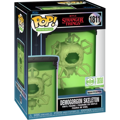 Funko Pop! Demogorgon Skeleton #1811 Netflix Stranger Things Box