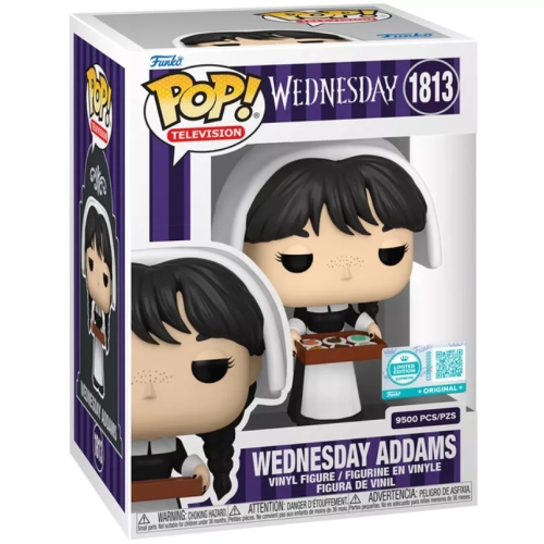 Funko Pop! Wednesday Addams #1813 with Fudge Television Box