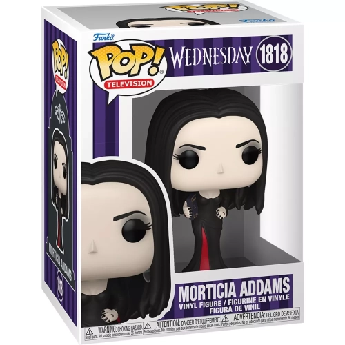 Funko Pop! Morticia Addams #1818 with Book of Shadows Box