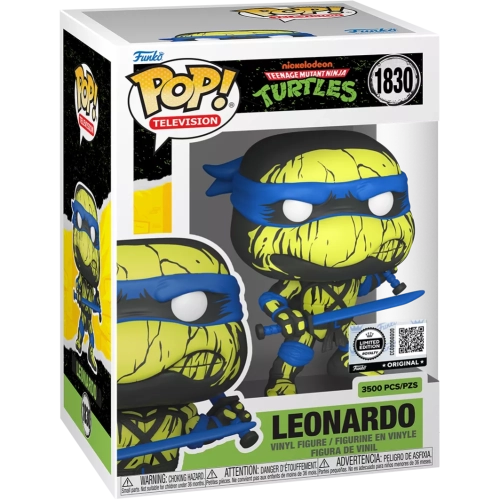 Funko Pop! Leonardo #1830 Deco Nickelodeon Teenage Mutant Ninja Turtles Box