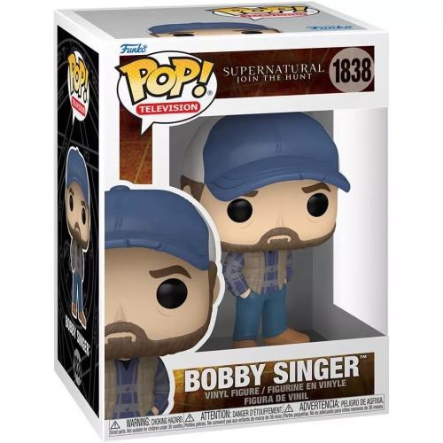 Funko Pop! Bobby Singer #1838 Supernatural Join the Hunt Box