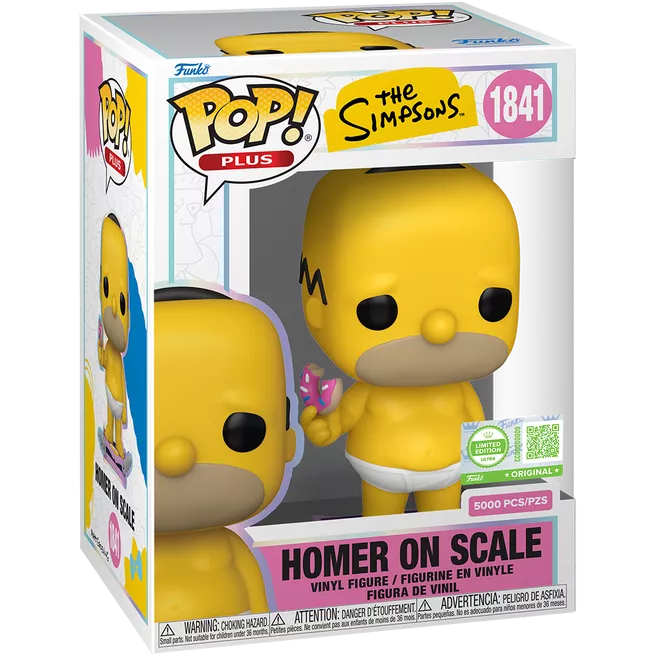 Homer on Scale Box