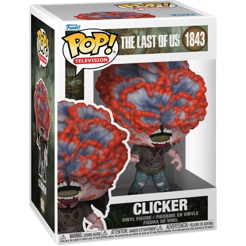 Funko Pop! Clicker #1843 Infected The Last of Us Television Box
