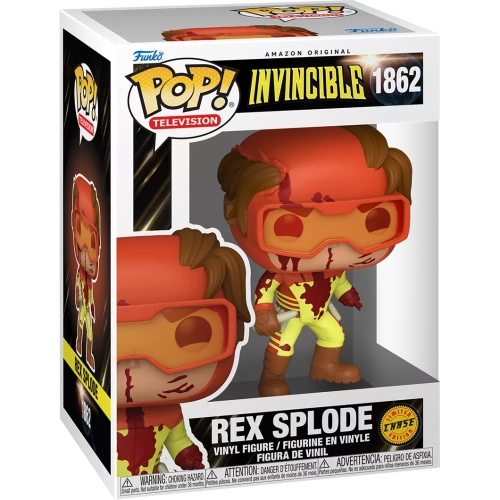 Funko Pop! Rex Splode #1862 Chase Bloody Amazon Original Invincible Box