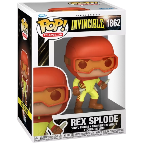 Funko Pop! Rex Splode #1862 Amazon Original Invincible Box