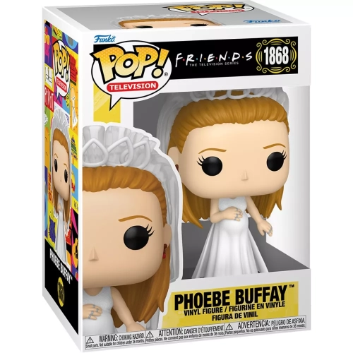 Funko Pop! Phoebe Buffay #1868 Wedding Dress Friends The Television Series Box