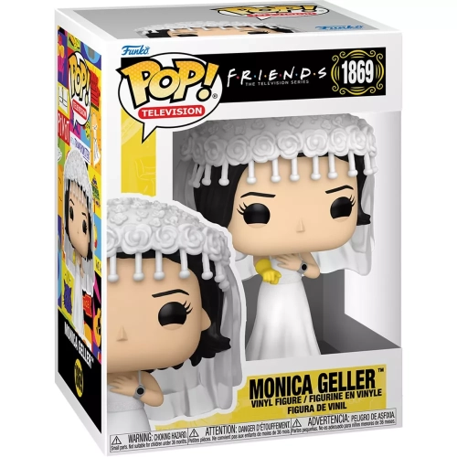 Funko Pop! Monica Geller #1869 Wedding Dress Friends The Television Series Box