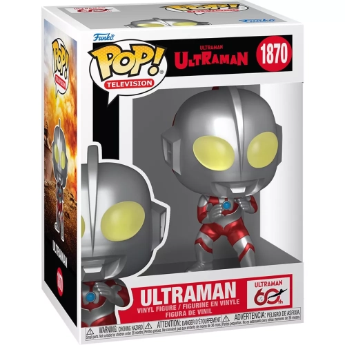 Funko Pop! Ultraman #1870 Metallic Ultraman Ultraman Box