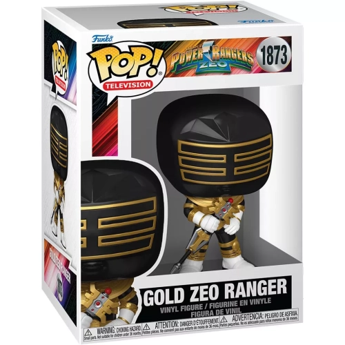 Funko Pop! Gold Zeo Ranger #1873 Saban's Power Rangers Zeo Box