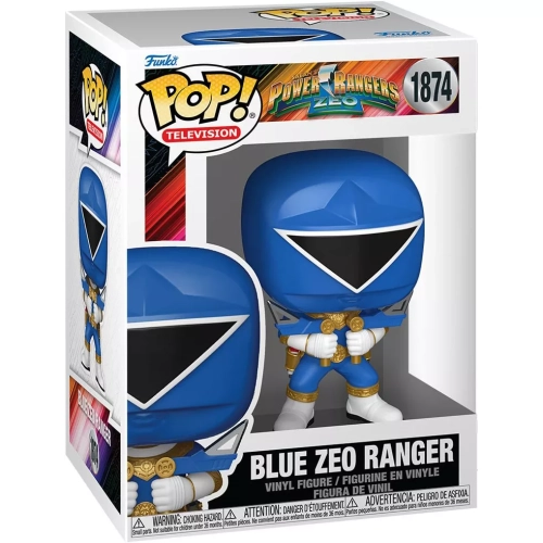 Funko Pop! Blue Zeo Ranger #1874 Saban's Power Rangers Zeo Box
