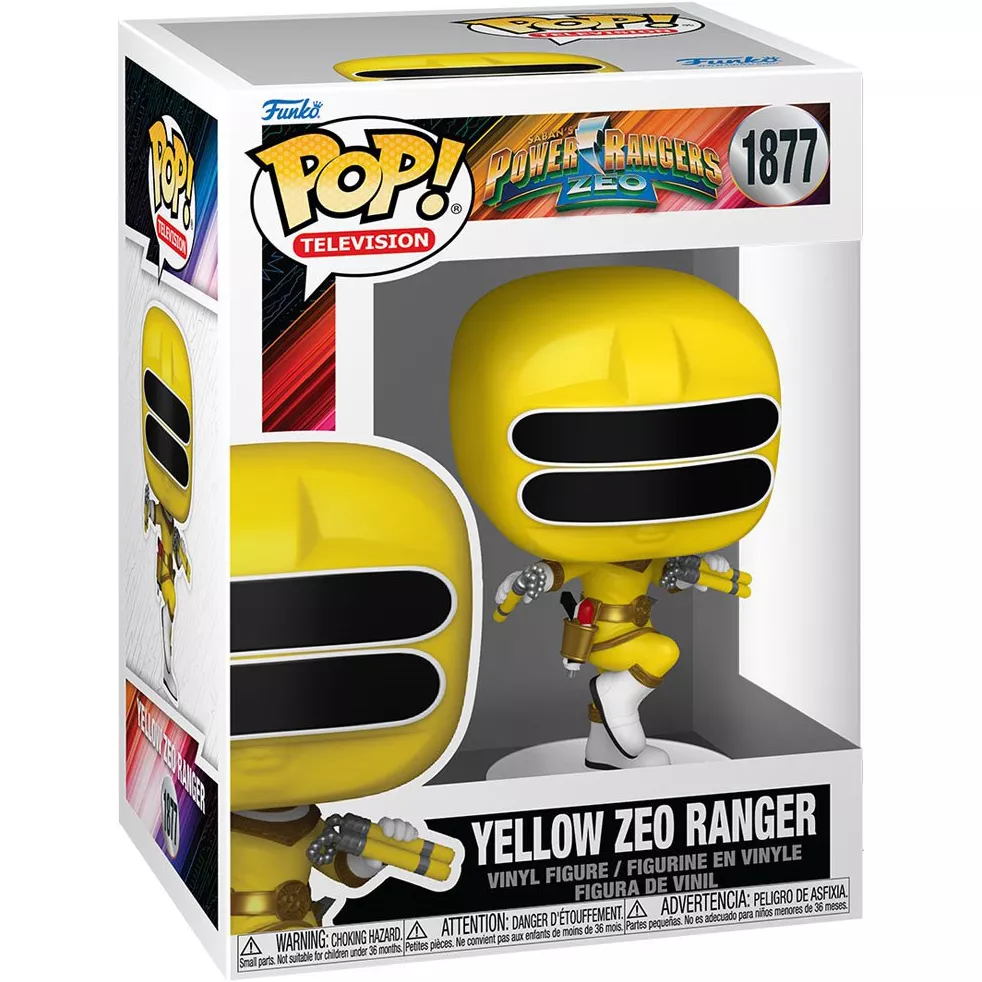 Yellow Zeo Ranger Box
