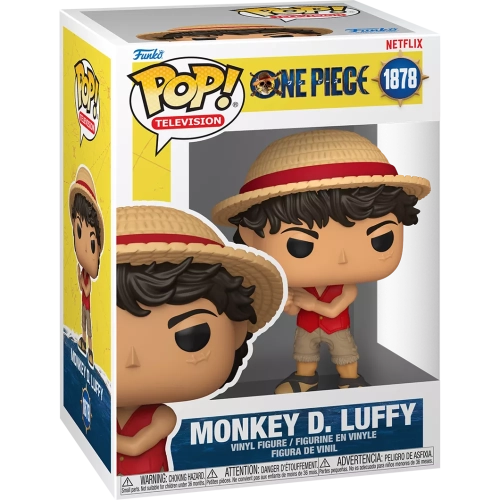 Funko Pop! Monkey D. Luffy #1878 Netflix One Piece Box