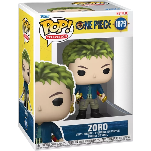 Funko Pop! Zoro #1879 Netflix One Piece Television Box