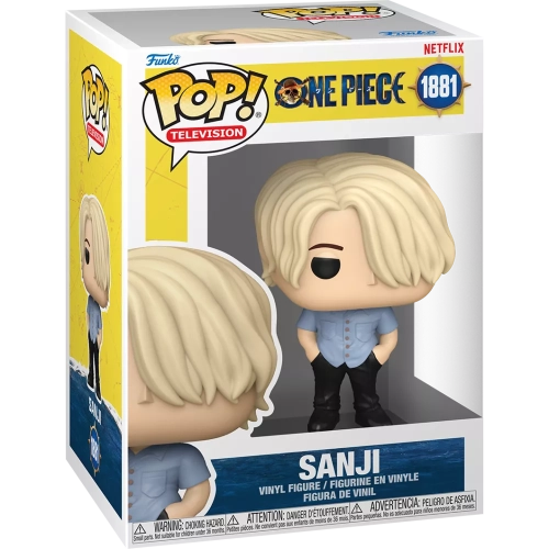 Funko Pop! Sanji #1881 Netflix One Piece Television Box