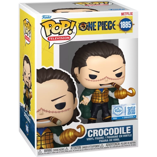 Funko Pop! Crocodile #1885 Netflix One Piece Television Box