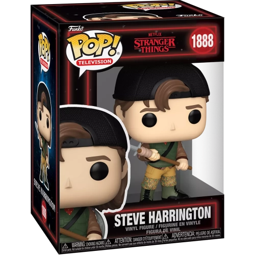 Funko Pop! Steve Harrington #1888 with Spear Netflix Stranger Things Box