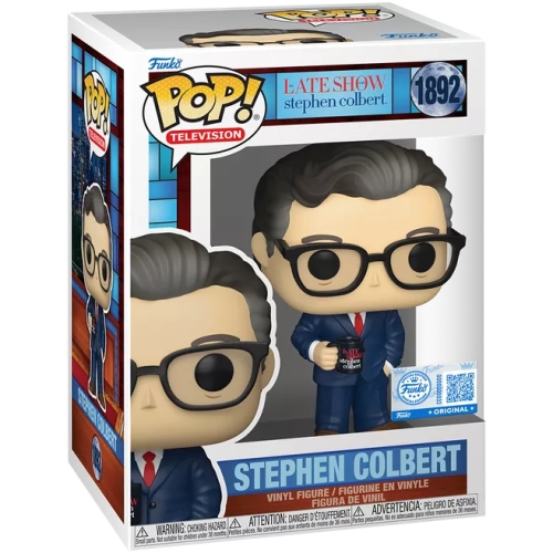 Funko Pop! Stephen Colbert #1892 The Late Show with Stephen Colbert Box