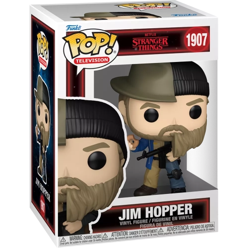 Funko Pop! Jim Hopper #1907 Split Netflix Stranger Things Box