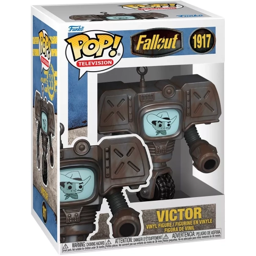 Funko Pop! Victor #1917 Securitron Fallout Television Box