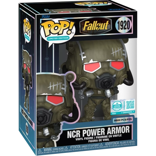 Funko Pop! NCR Power Armor #1920 Fallout Television Box