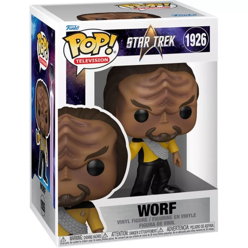 Funko Pop! Worf #1926 Star Trek Television Vinyl Figure Box