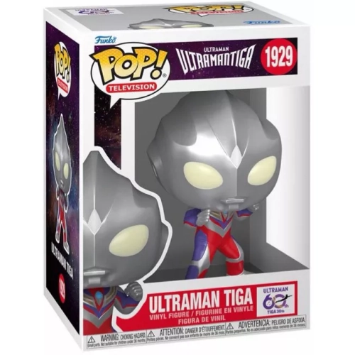 Funko Pop! Ultraman Tiga #1929 Ultraman Ultramantiga Box
