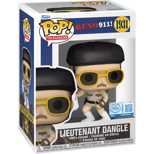 Funko Pop! Lieutenant Dangle #1931 Reno 911 Television Box