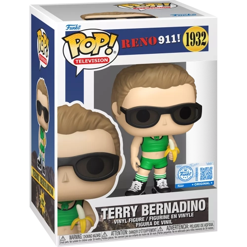Funko Pop! Terry Bernadino #1932 Reno 911 Television Box