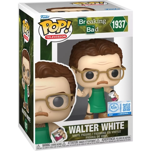 Funko Pop! Walter White #1937 in Green Apron Breaking Bad Box