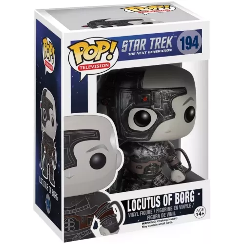 Funko Pop! Locutus of Borg #194 Star Trek The Next Generation Box