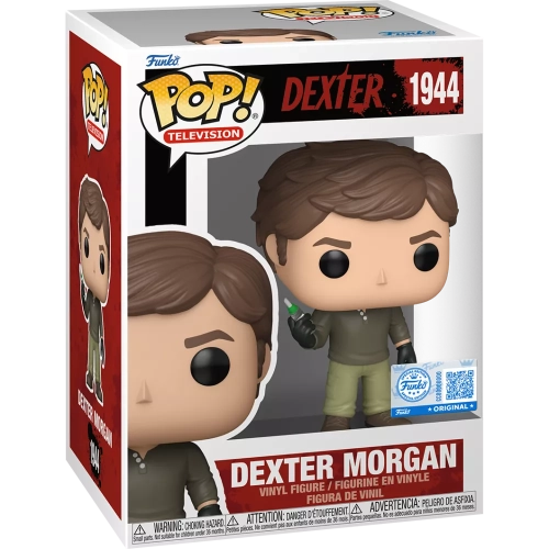 Funko Pop! Dexter Morgan #1944 with Syringe Television Box