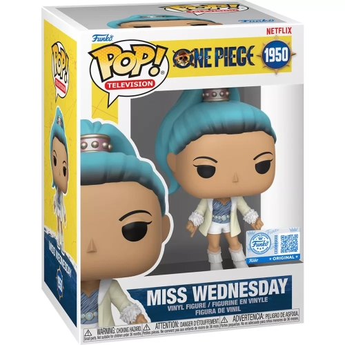 Funko Pop! Miss Wednesday #1950 One Piece Television Box