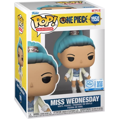Funko Pop! Miss Wednesday #1950 Netflix One Piece Television Box