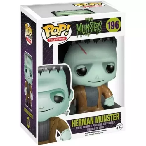 Funko Pop! Herman Munster #196 The Munsters Television Box