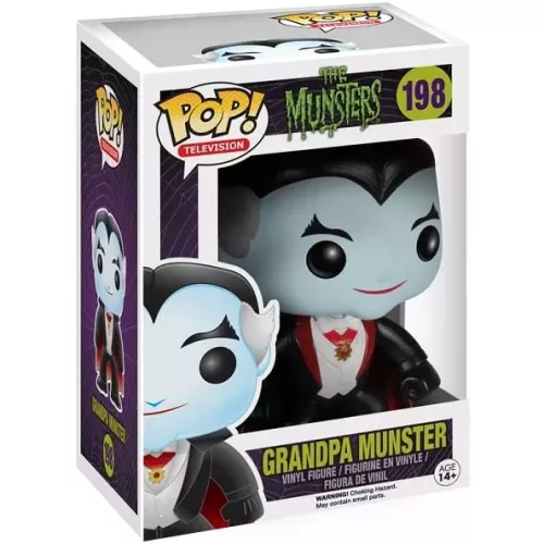 Funko Pop! Grandpa Munster #198 The Munsters Television Box